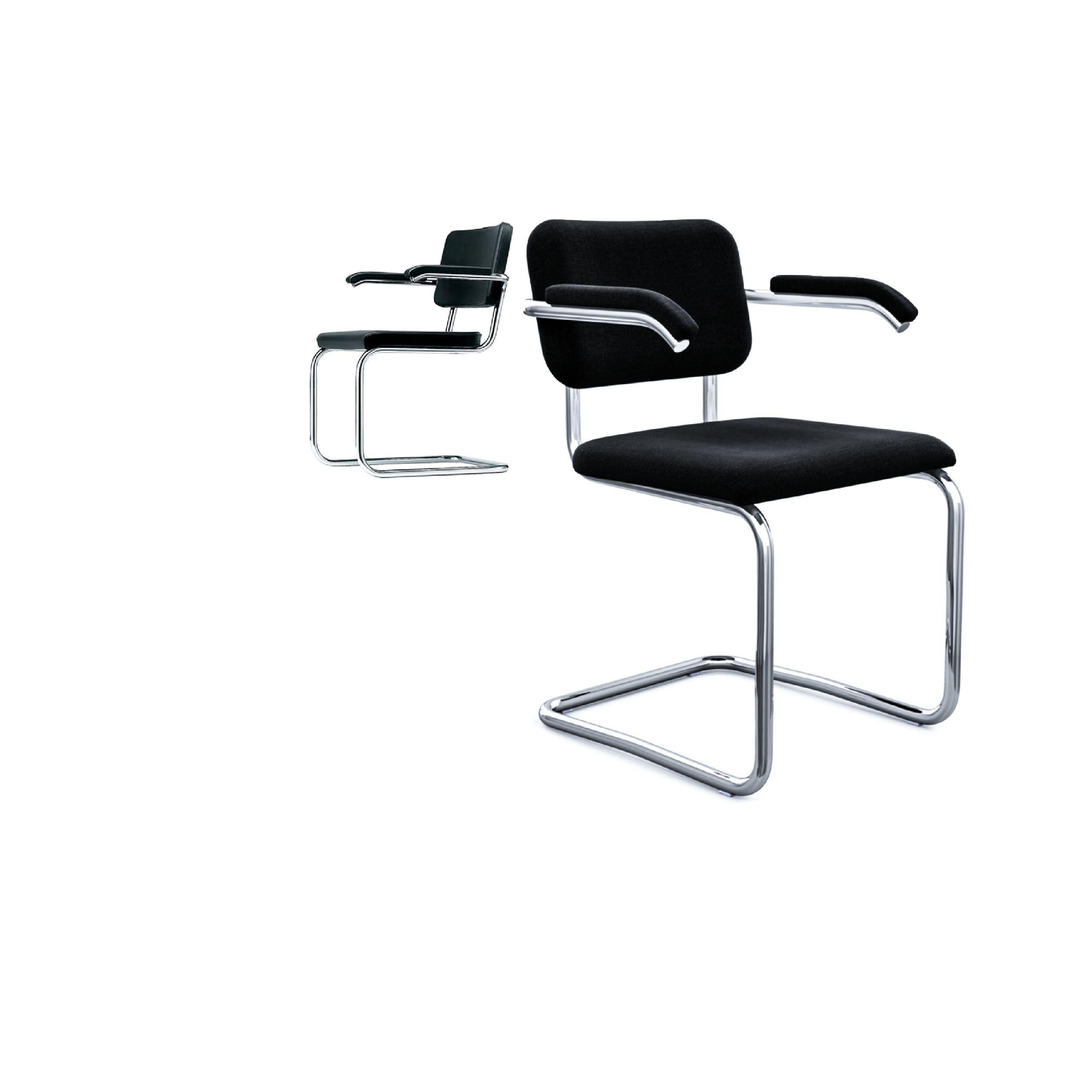 black cesca chair