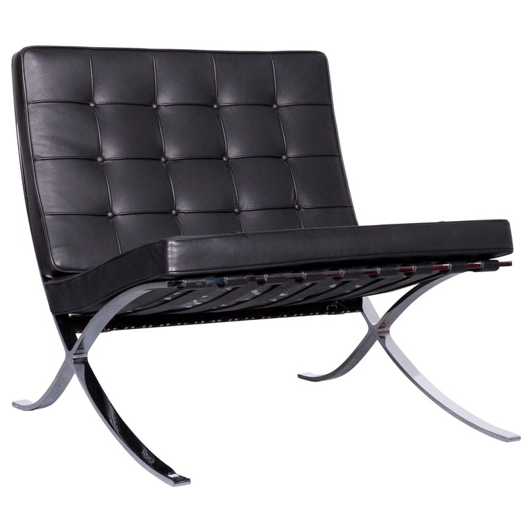 Knoll International Barcelona Chair Designer Leather ...