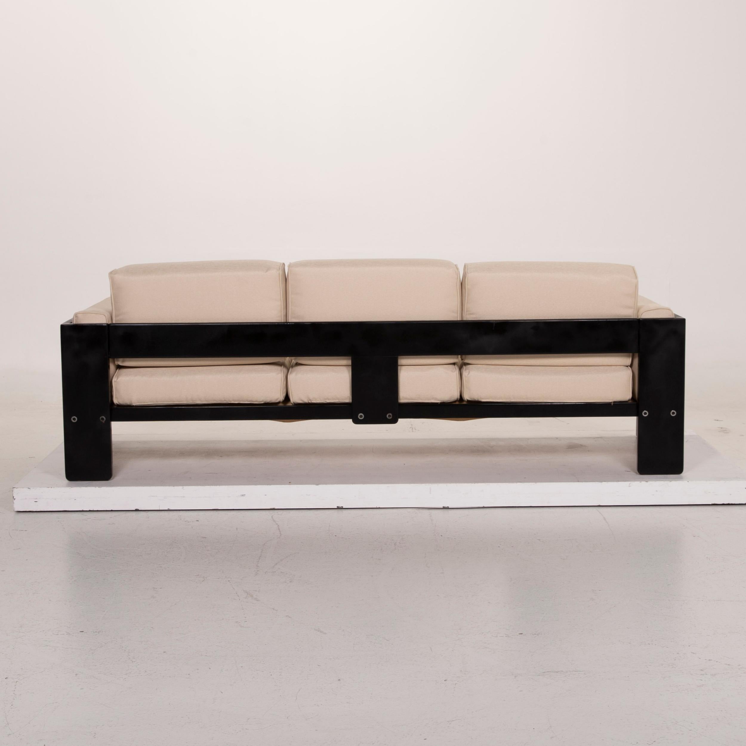Knoll International Bastiano Fabric Sofa Set Cream 1x Three-Seater 1x 5