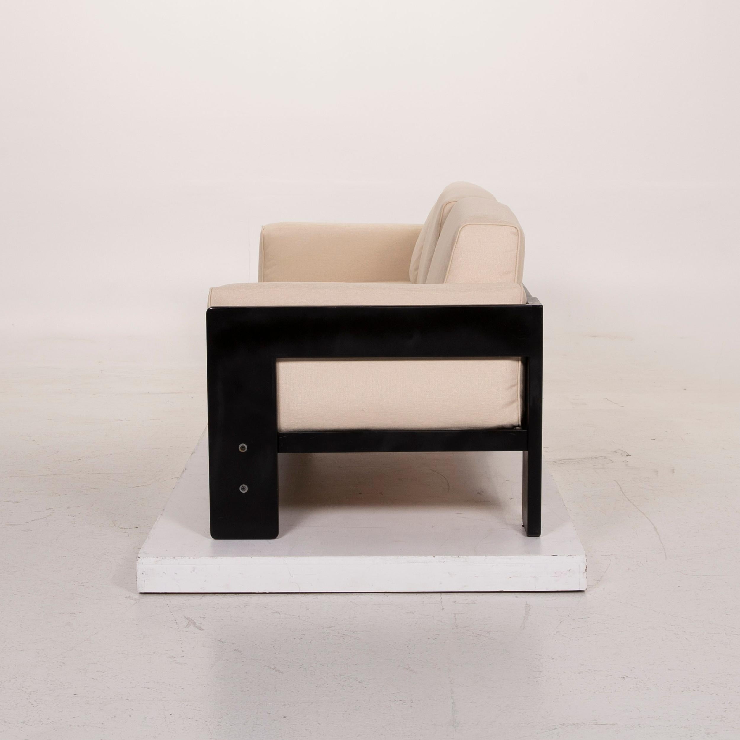 Knoll International Bastiano Fabric Sofa Set Cream 1x Three-Seater 1x 7