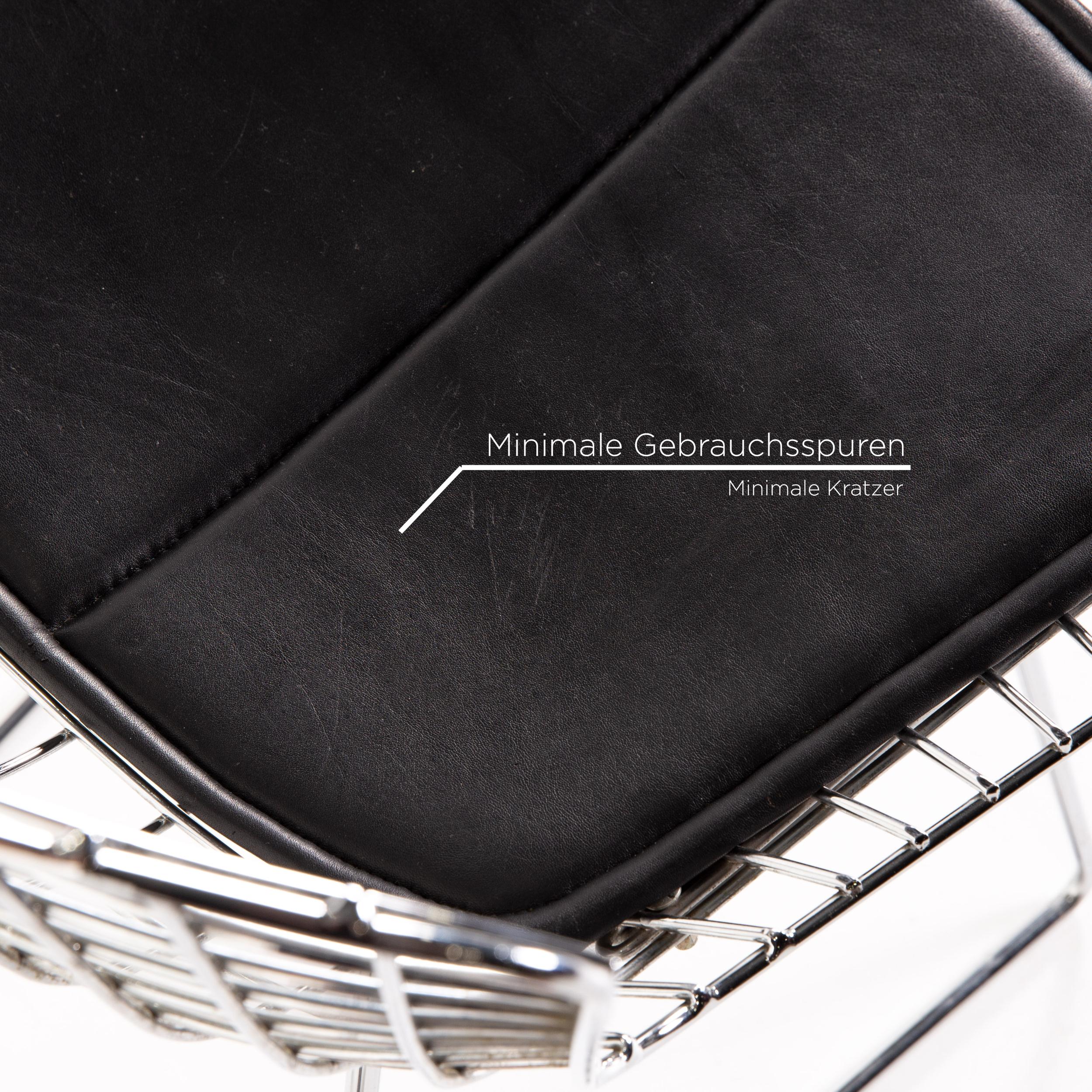 Modern Knoll International Bertoia Side Chair Metal Chair Armchair For Sale