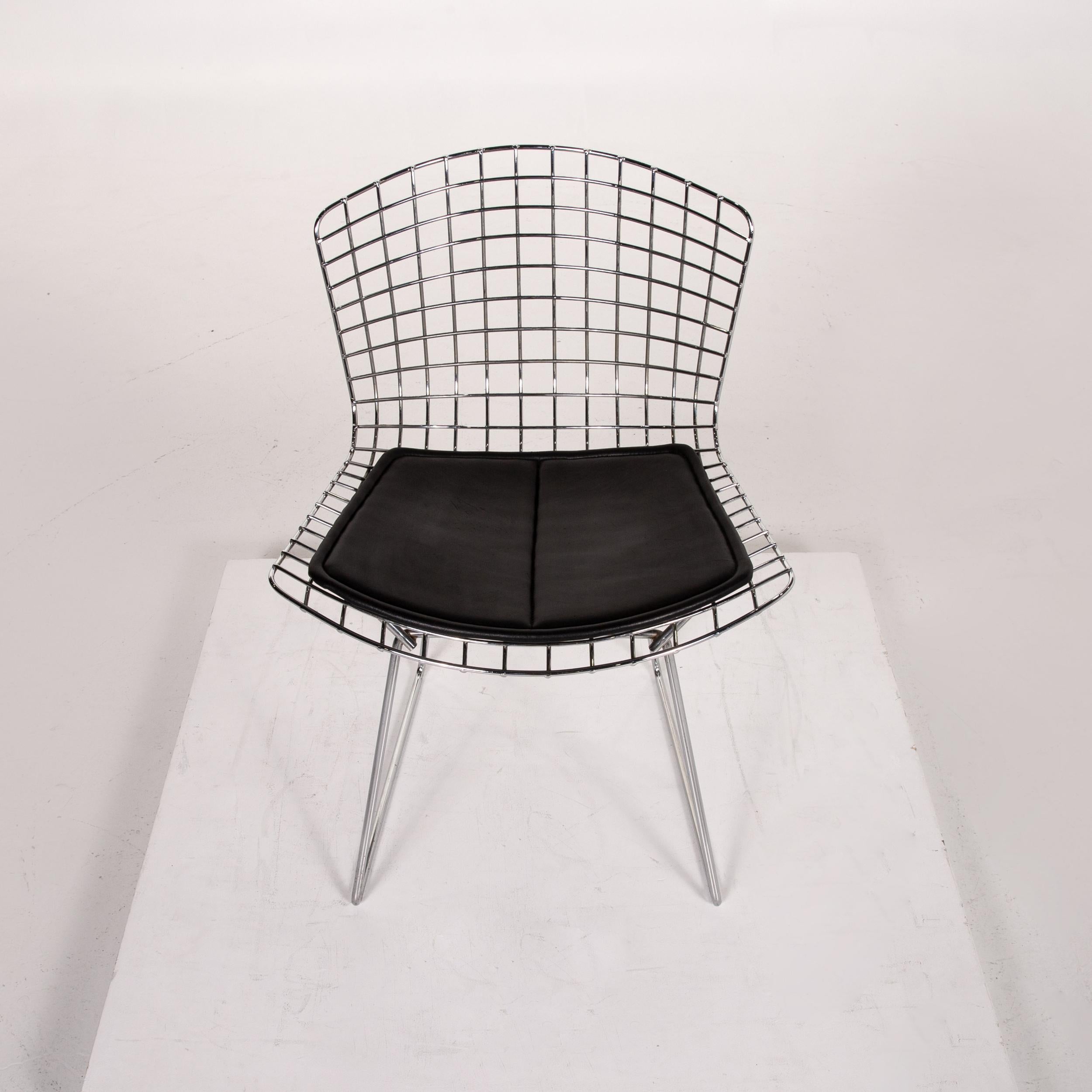 Knoll International Bertoia Side Chair Metal Chair Armchair For Sale 1