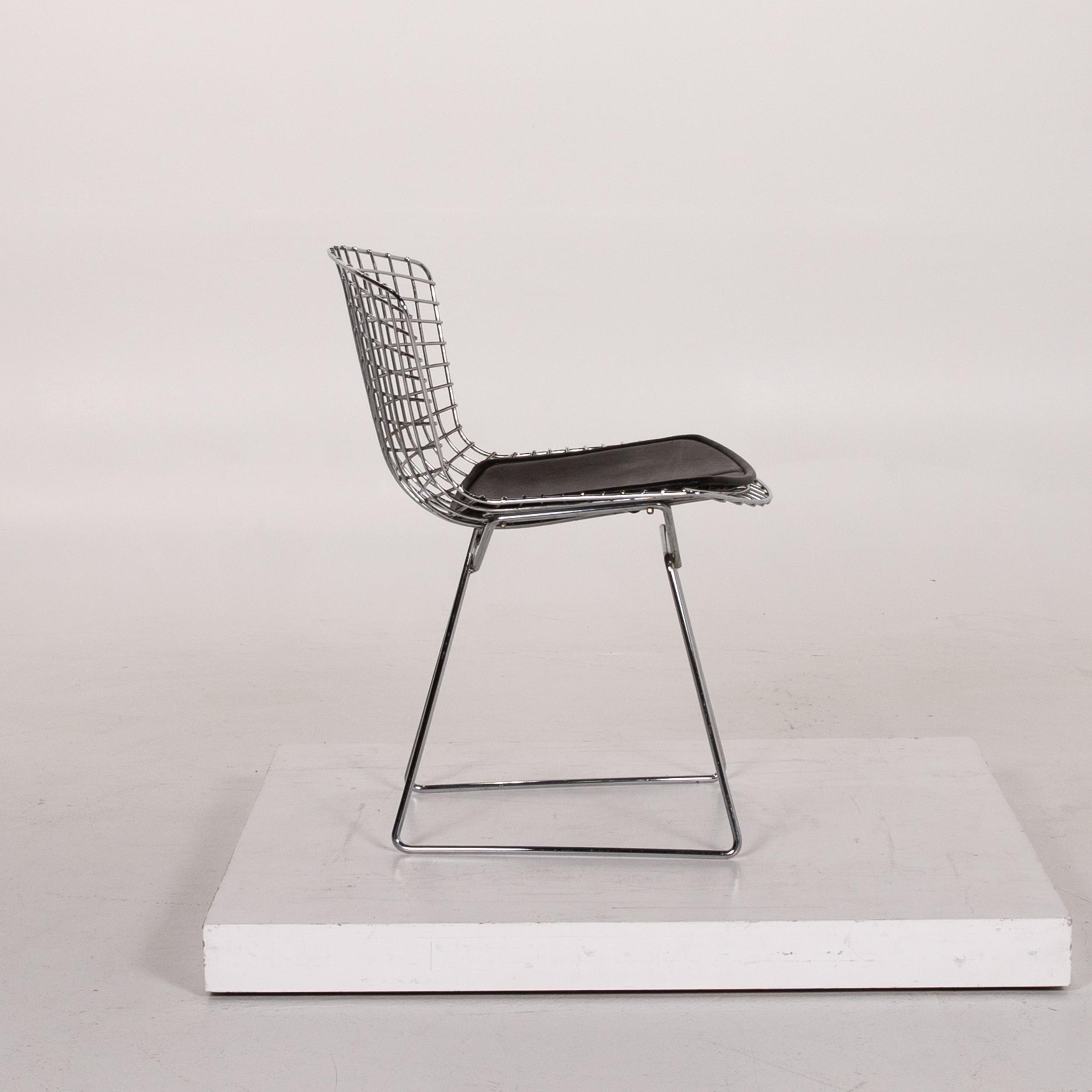 Knoll International Bertoia Side Chair Metal Chair Armchair For Sale 2