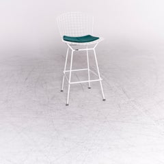 Knoll International Bortoia Bar Chair Designer Metal Chair Armchair White