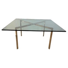 Table basse internationale Knoll, collection Barcelona carrée