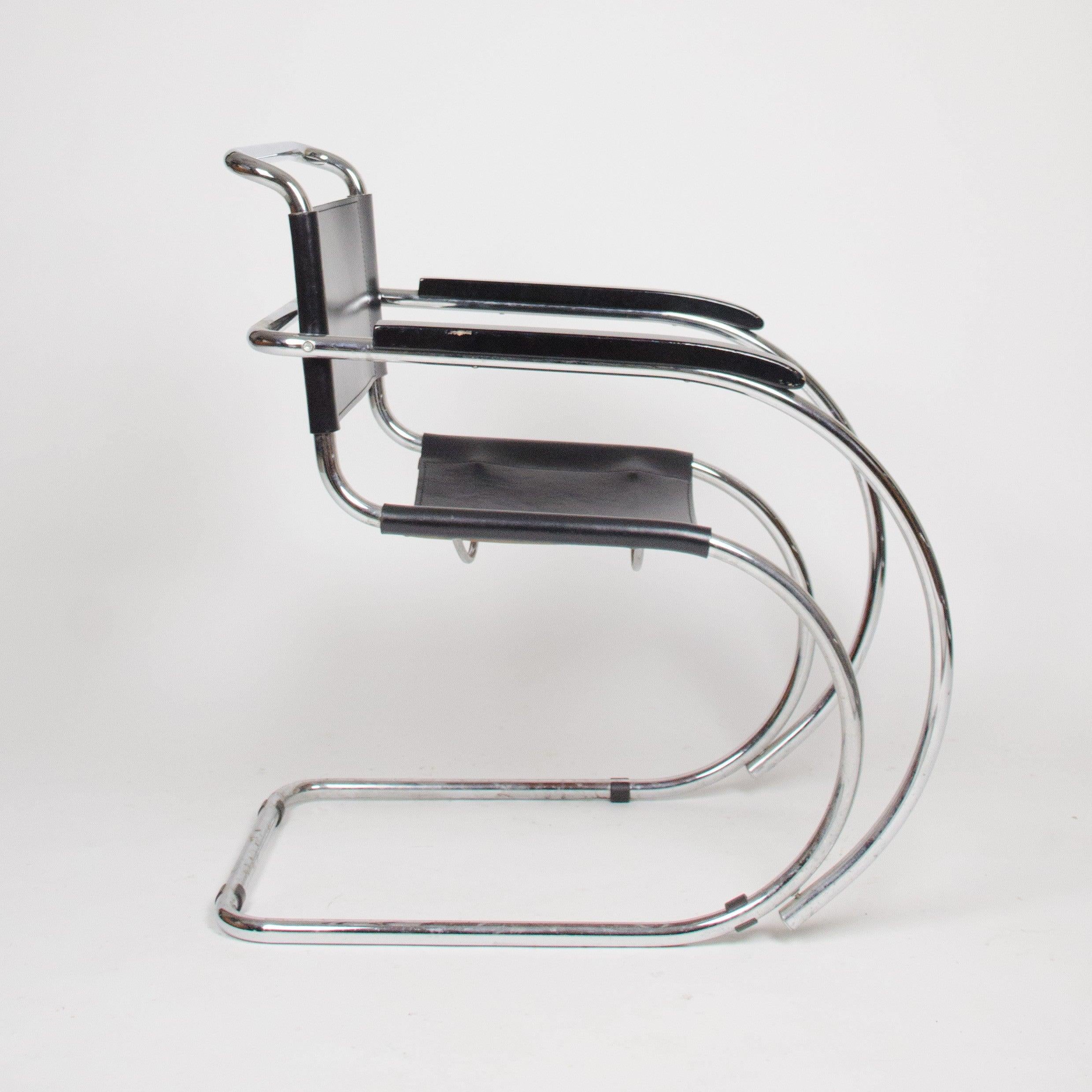 Knoll International Mies Van Der Rohe MR20 Armchairs Bauhaus Eames (1 pair) 3