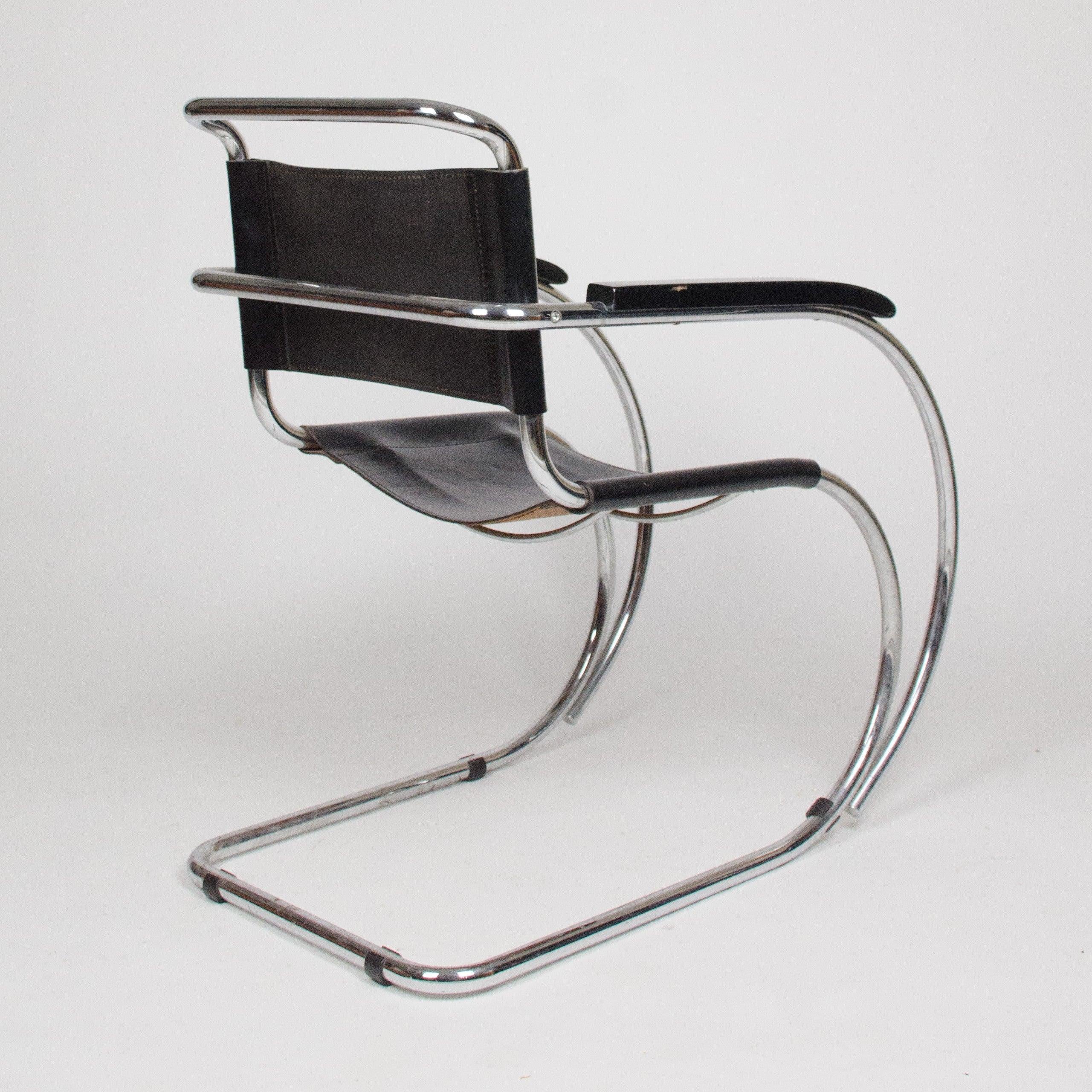 Knoll International Mies Van Der Rohe MR20 Armchairs Bauhaus Eames (1 pair) 2