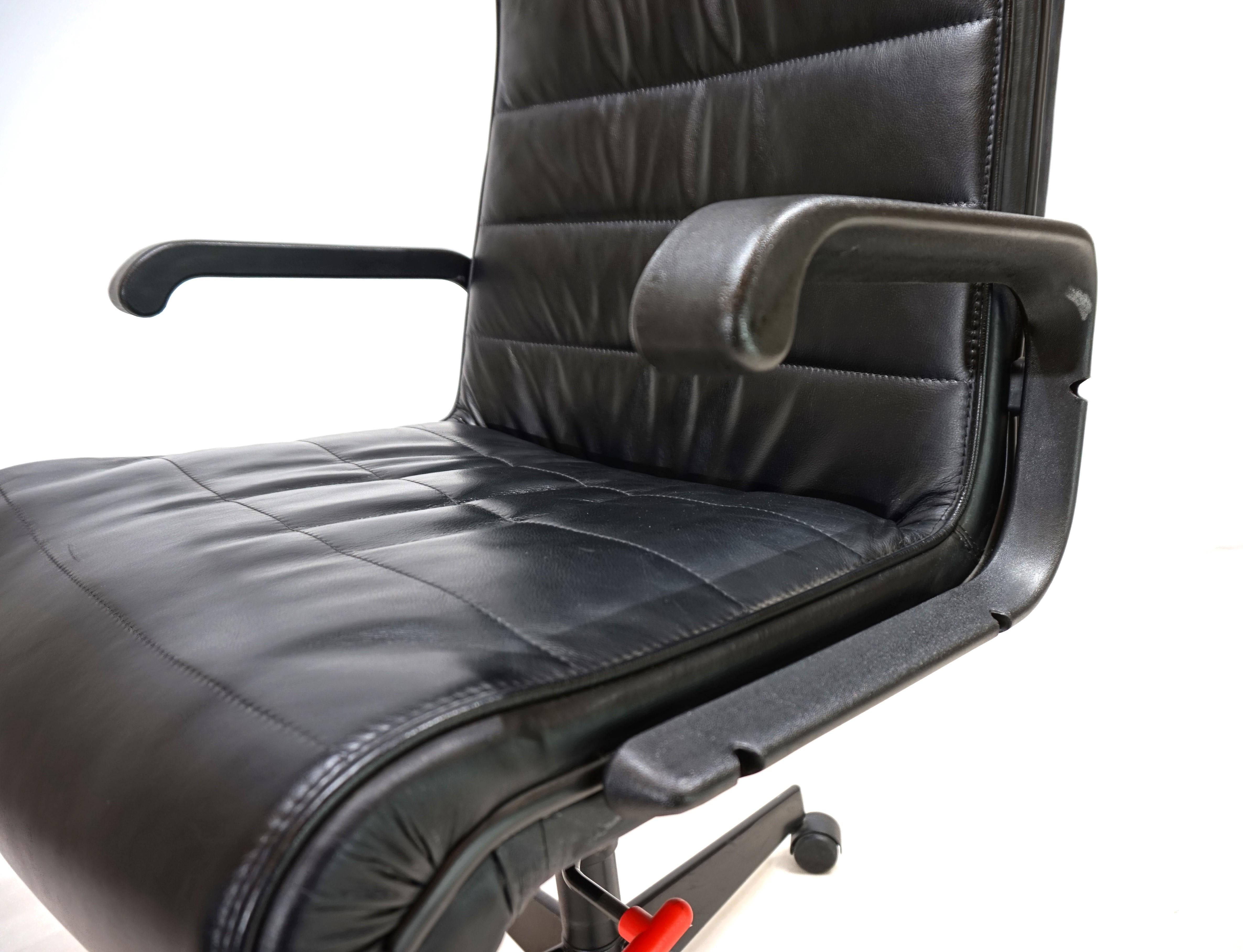 Knoll International office chair by Richard Sapper, 1980 In Good Condition In Ludwigslust, DE