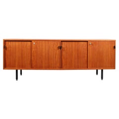 Crédence Knoll International Sideboard Florence Knoll en teck design original des années 50