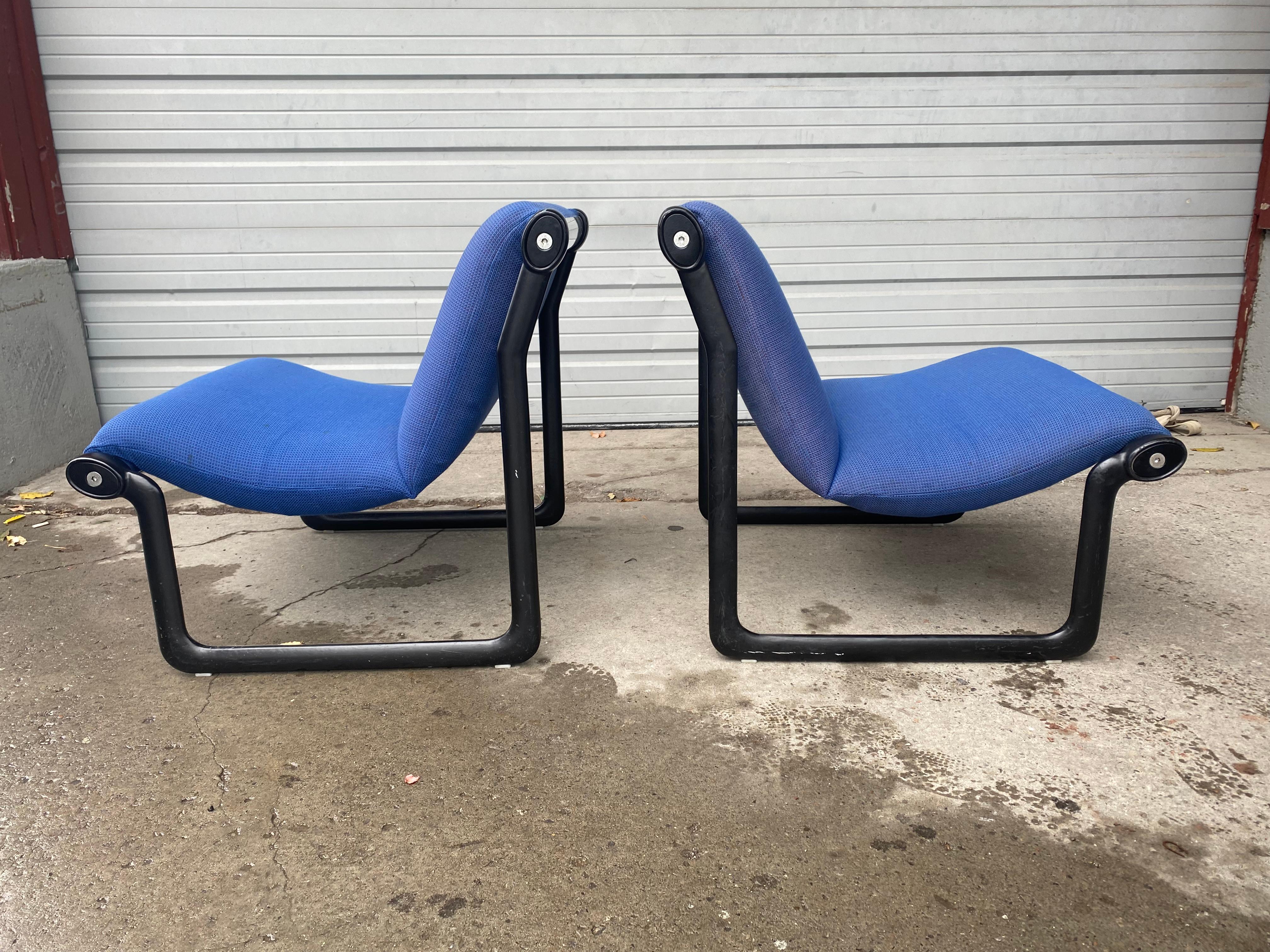 Knoll International Sling Loungesessel von Hannah Morrison, 2er-Set (amerikanisch)