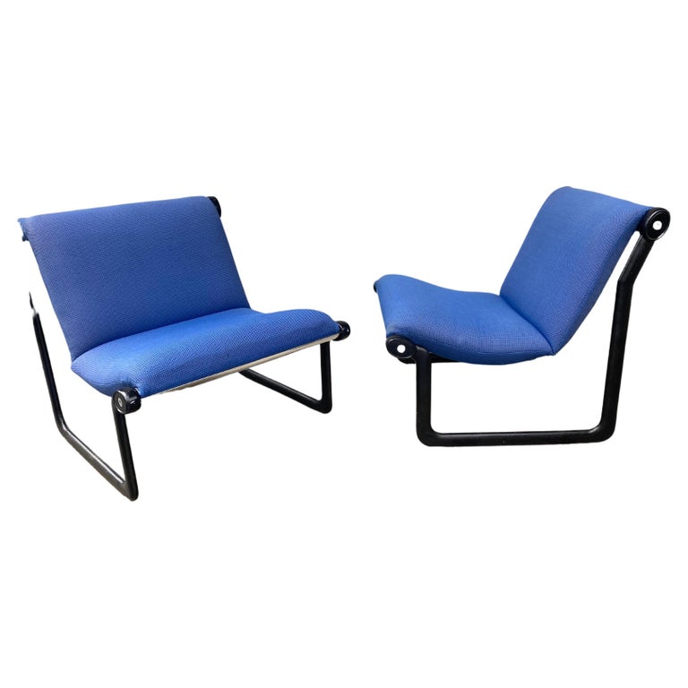 Knoll International Sling Lounge Chair by Hannah Morrison Set of 2 For