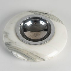 Posacenere in marmo Knoll, 20° secolo.