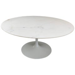 Knoll Marble Top Coffee Table