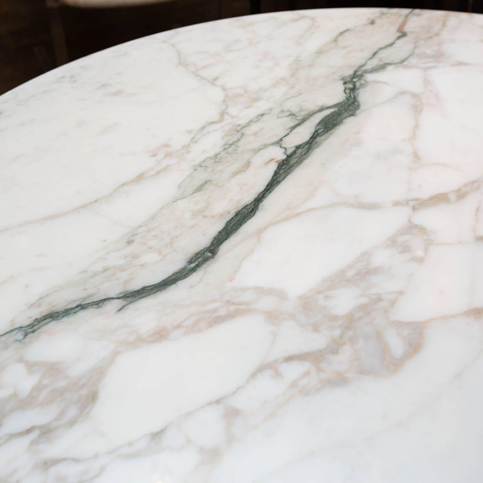 Italian Knoll Marble-Top Saarinen Tulip Table
