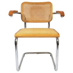 Knoll Marcel Breuer Cesca Armchair Midcentury