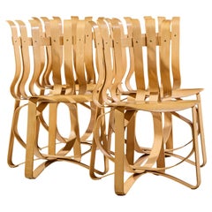 Knoll Mid Century Hat Trick Chairs - Set of 4