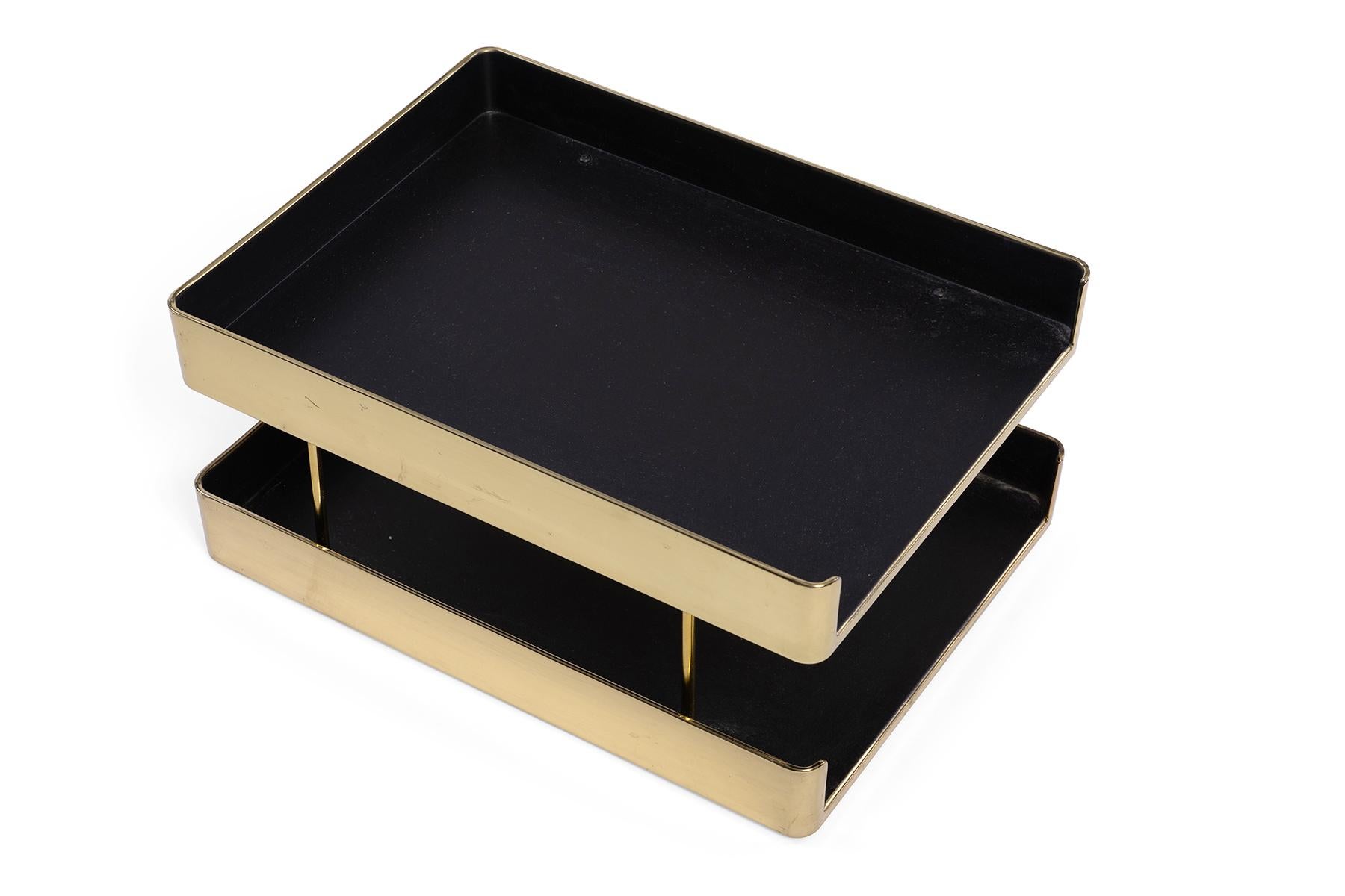 Mid-Century Modern Knoll Mid Century Modern Desk Organizer Paper Tray