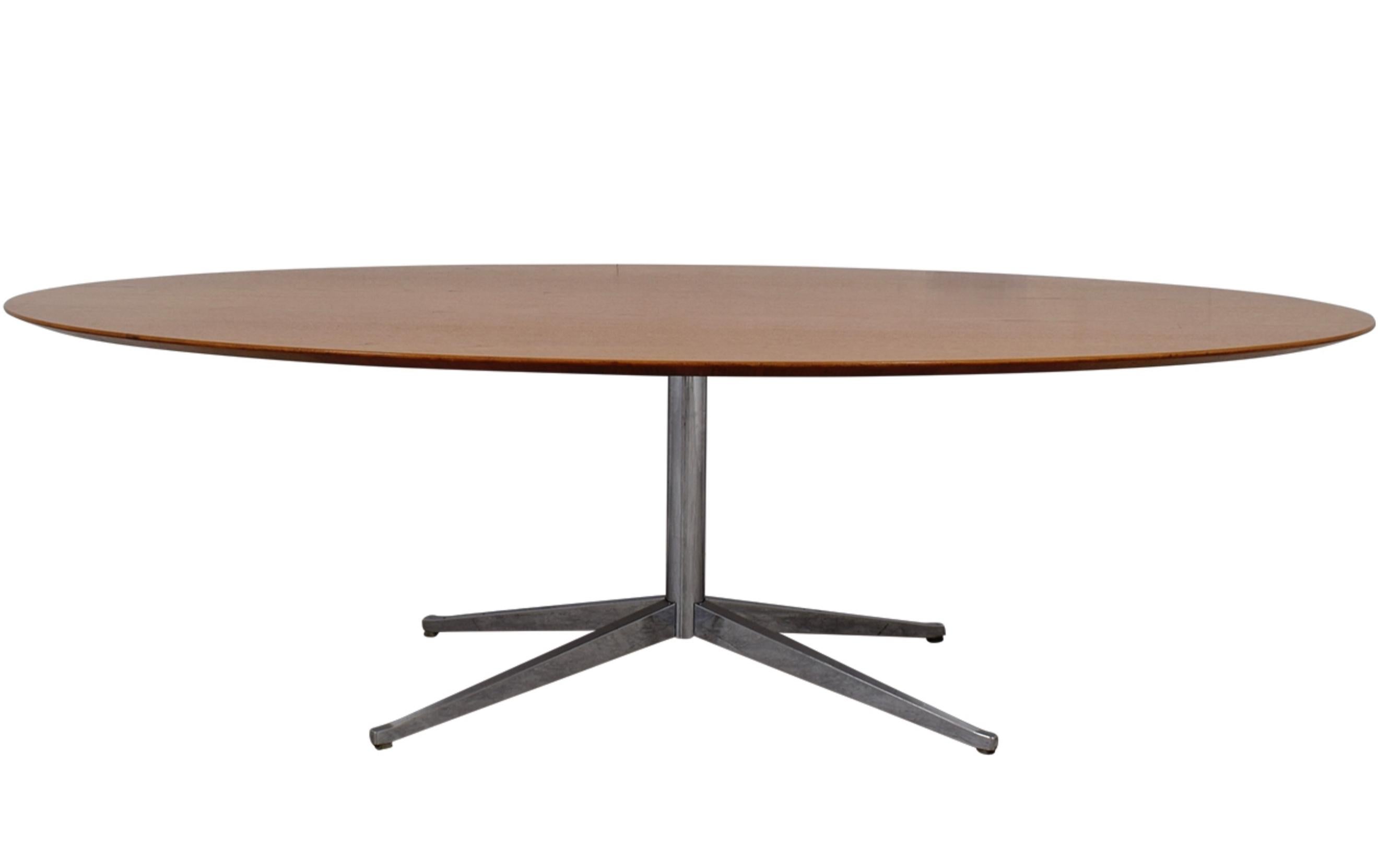 Florence knoll table desk - oval 96