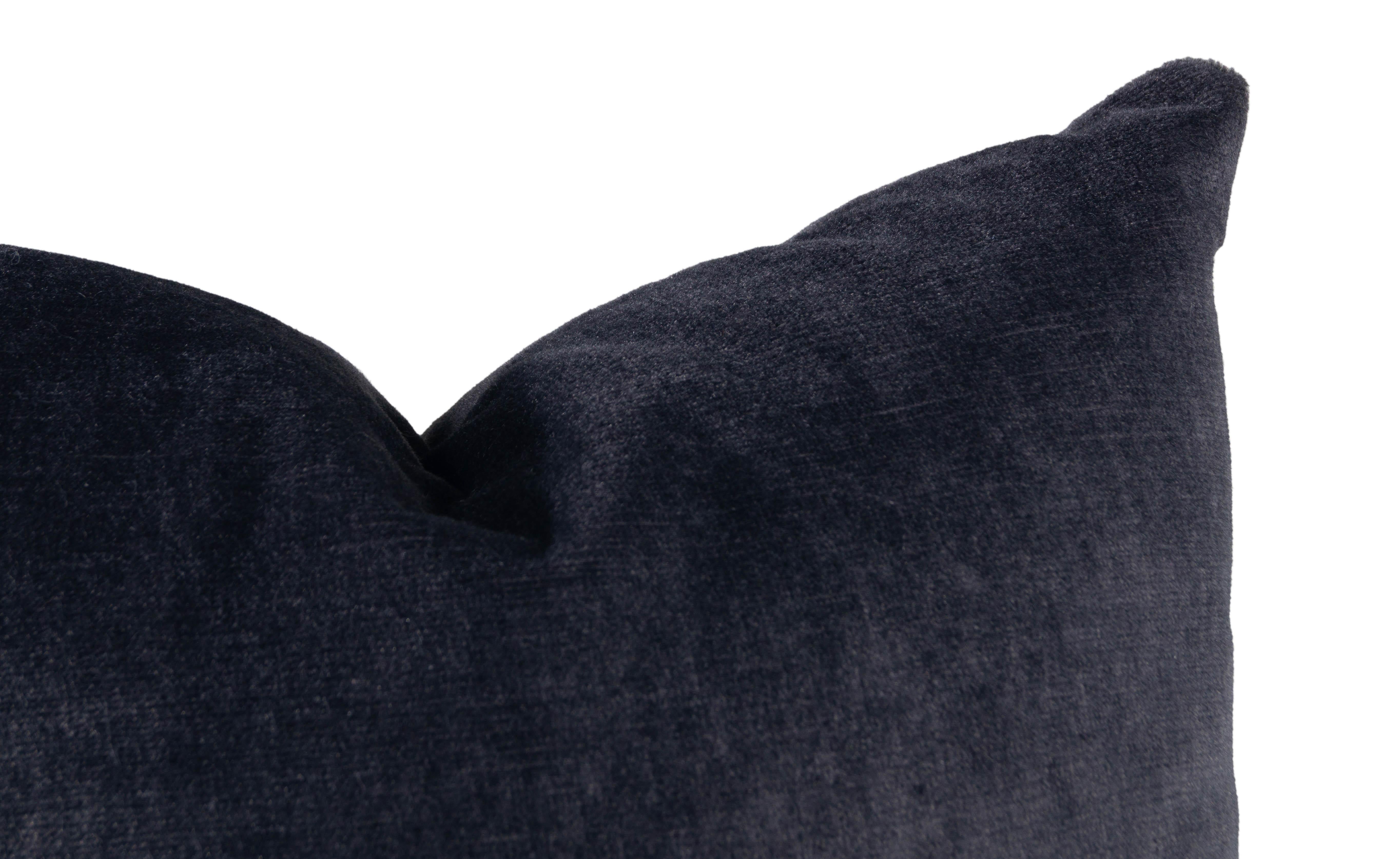 Mid-Century Modern Knoll Oyster Velvet Pillow  For Sale