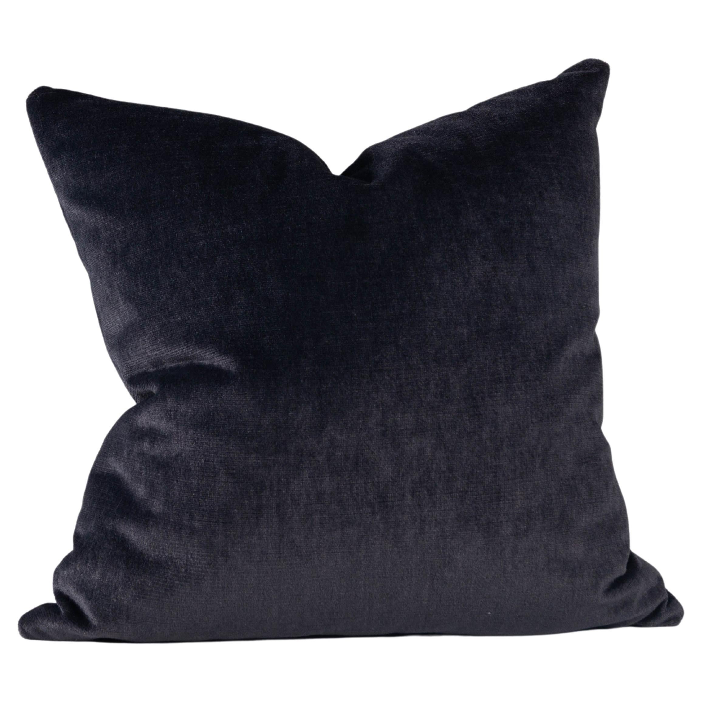 Knoll Oyster Velvet Pillow For Sale