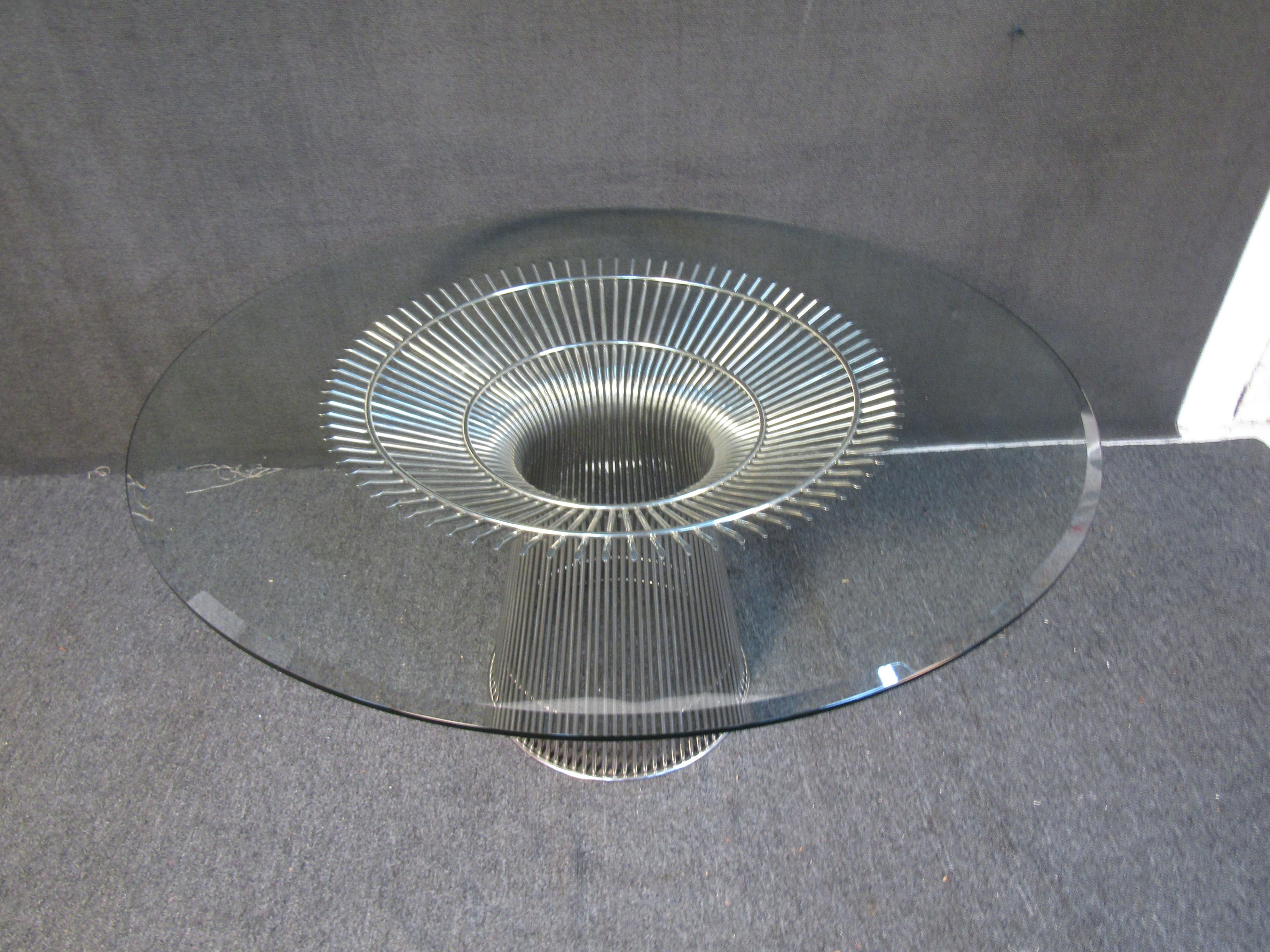 Knoll Platner Dining Table In Good Condition In Brooklyn, NY
