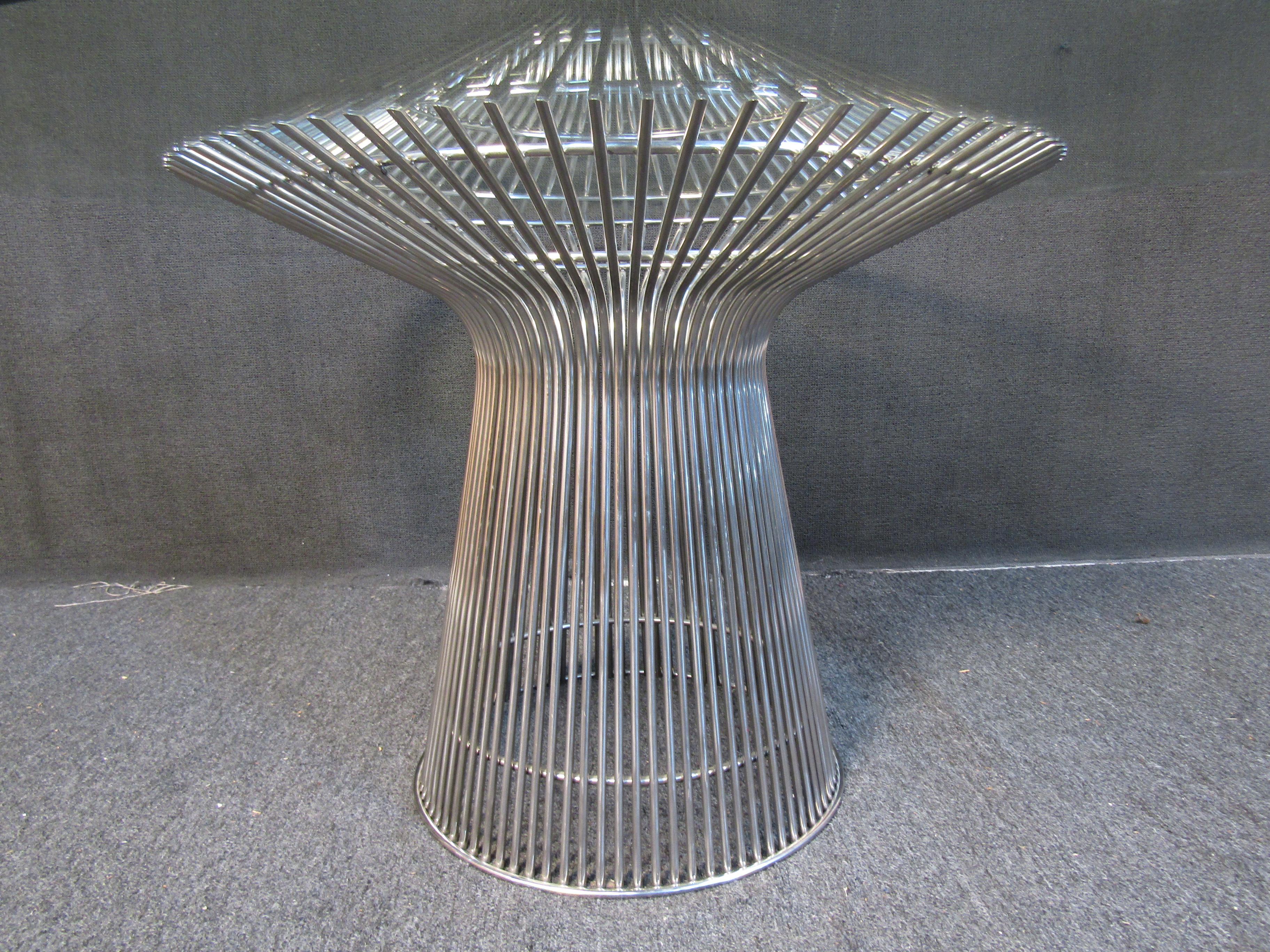 Glass Knoll Platner Dining Table