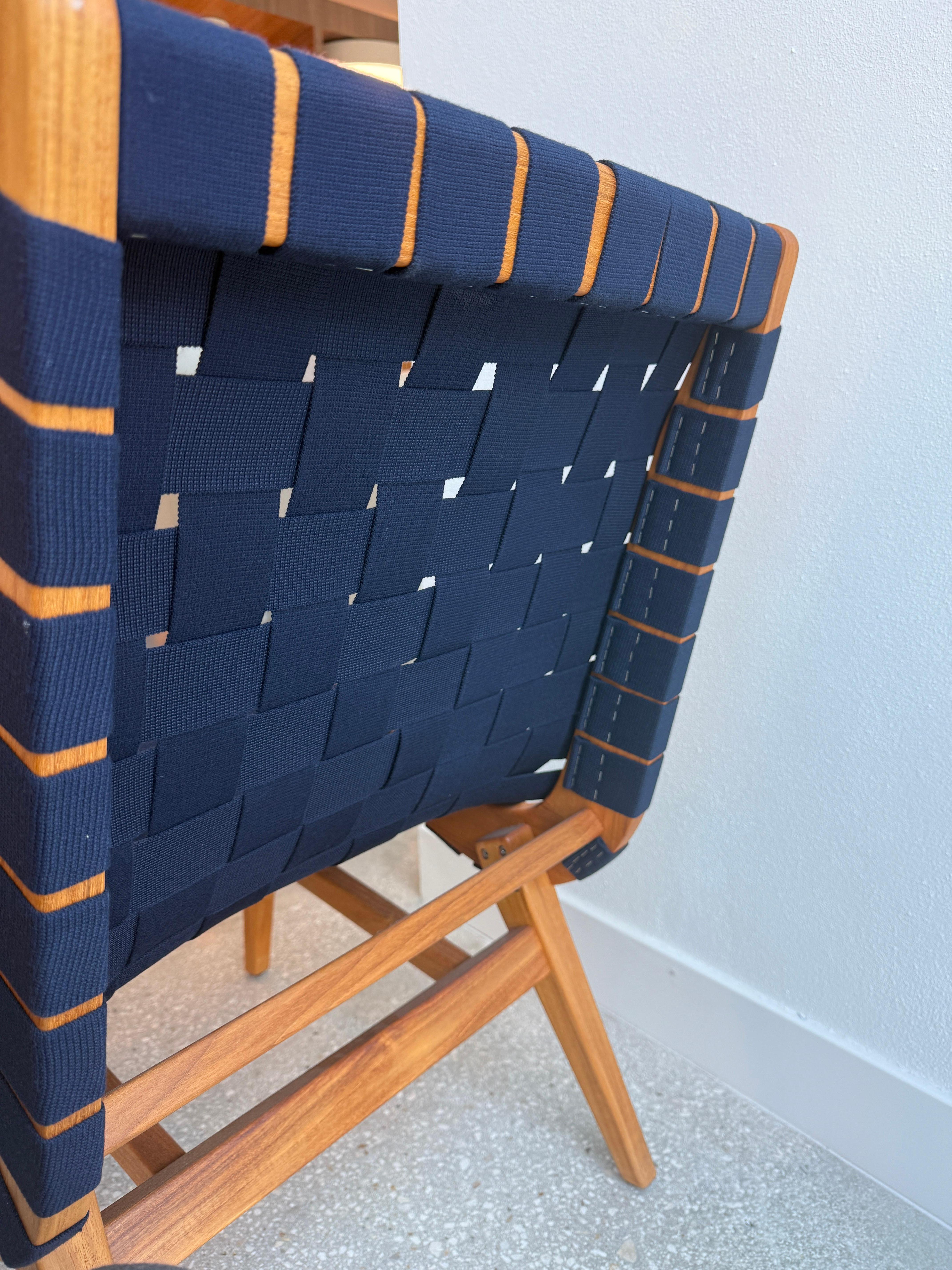 Acrylic Knoll Risom Lounge Chair and Ottoman Set For Sale