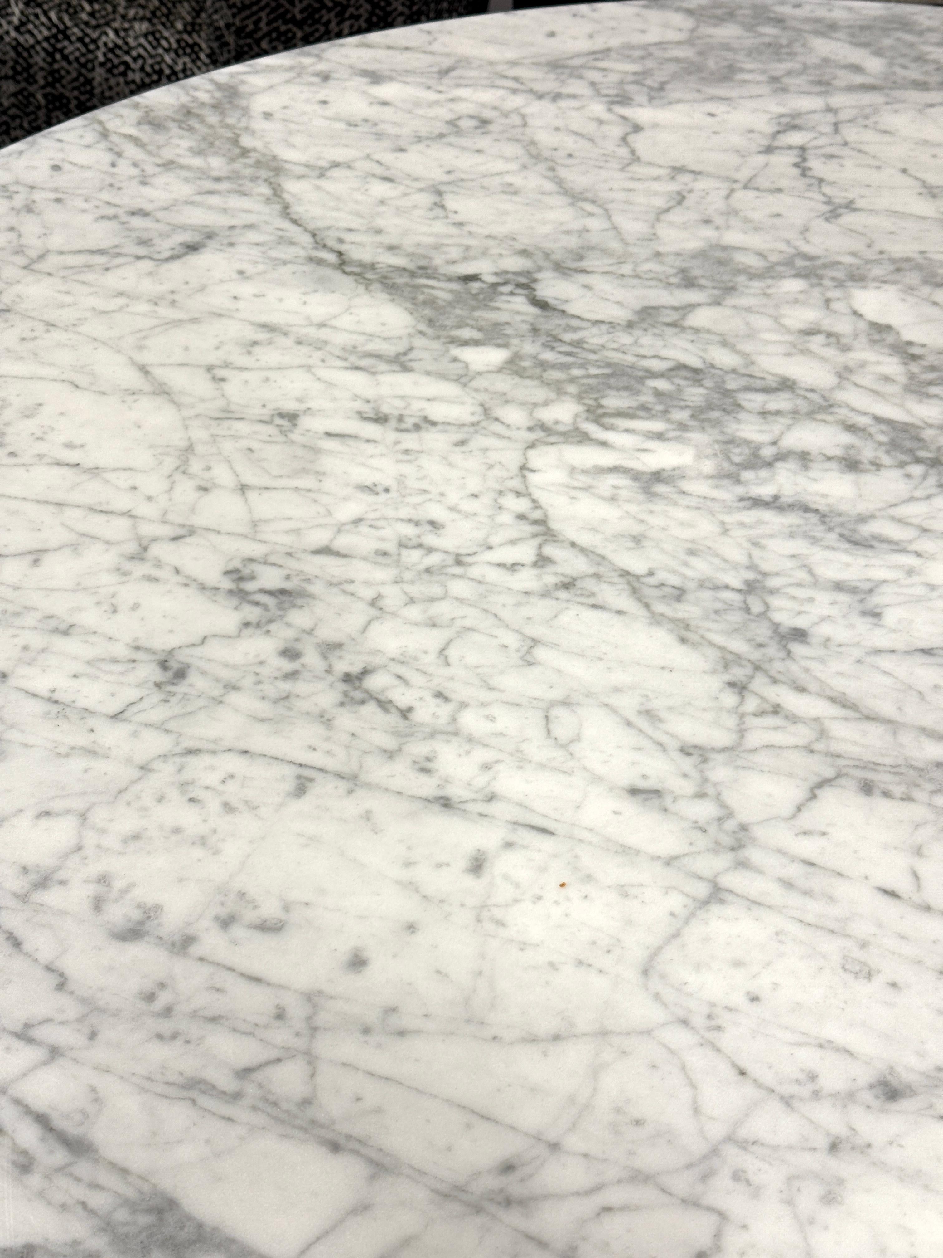 Mesa Tulipán Knoll Saarinen 47 pulgadas tapa de mármol Mármol