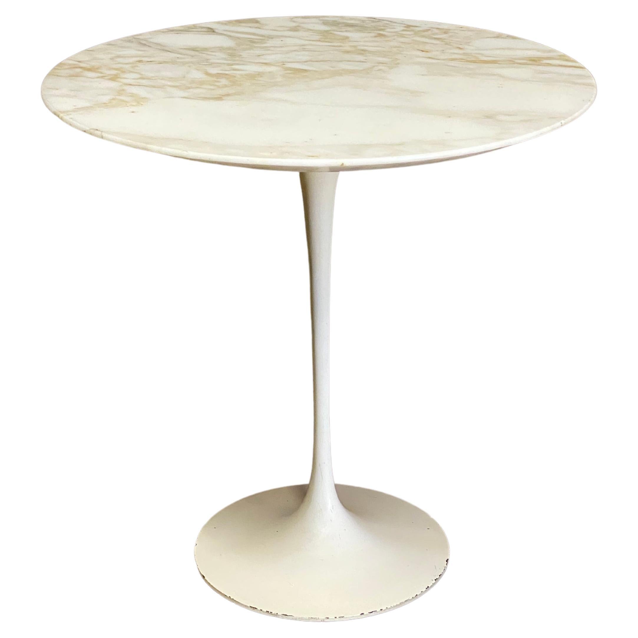 Knoll Saarinen Marble Top Tulip Table