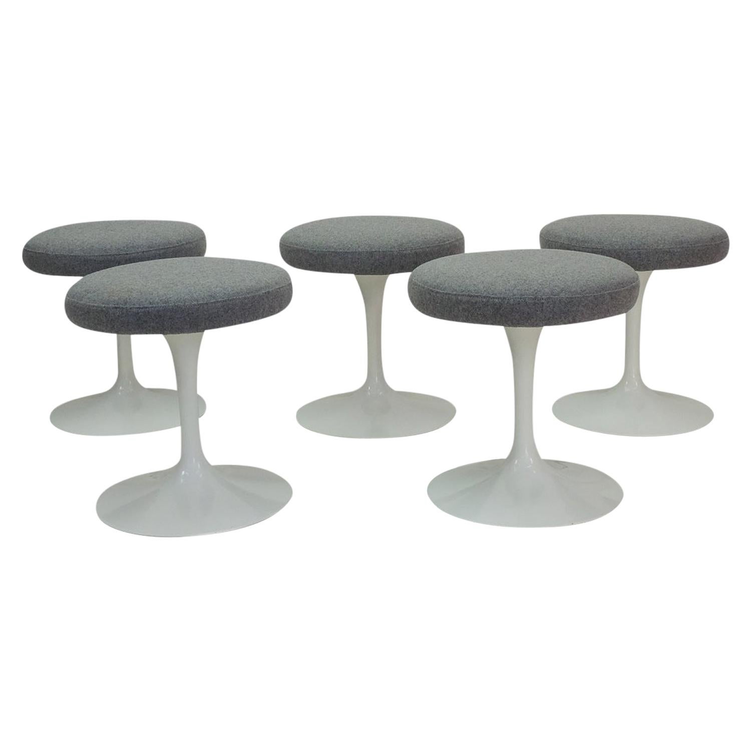 Knoll Saarinen Tulip Stools, Set of 5