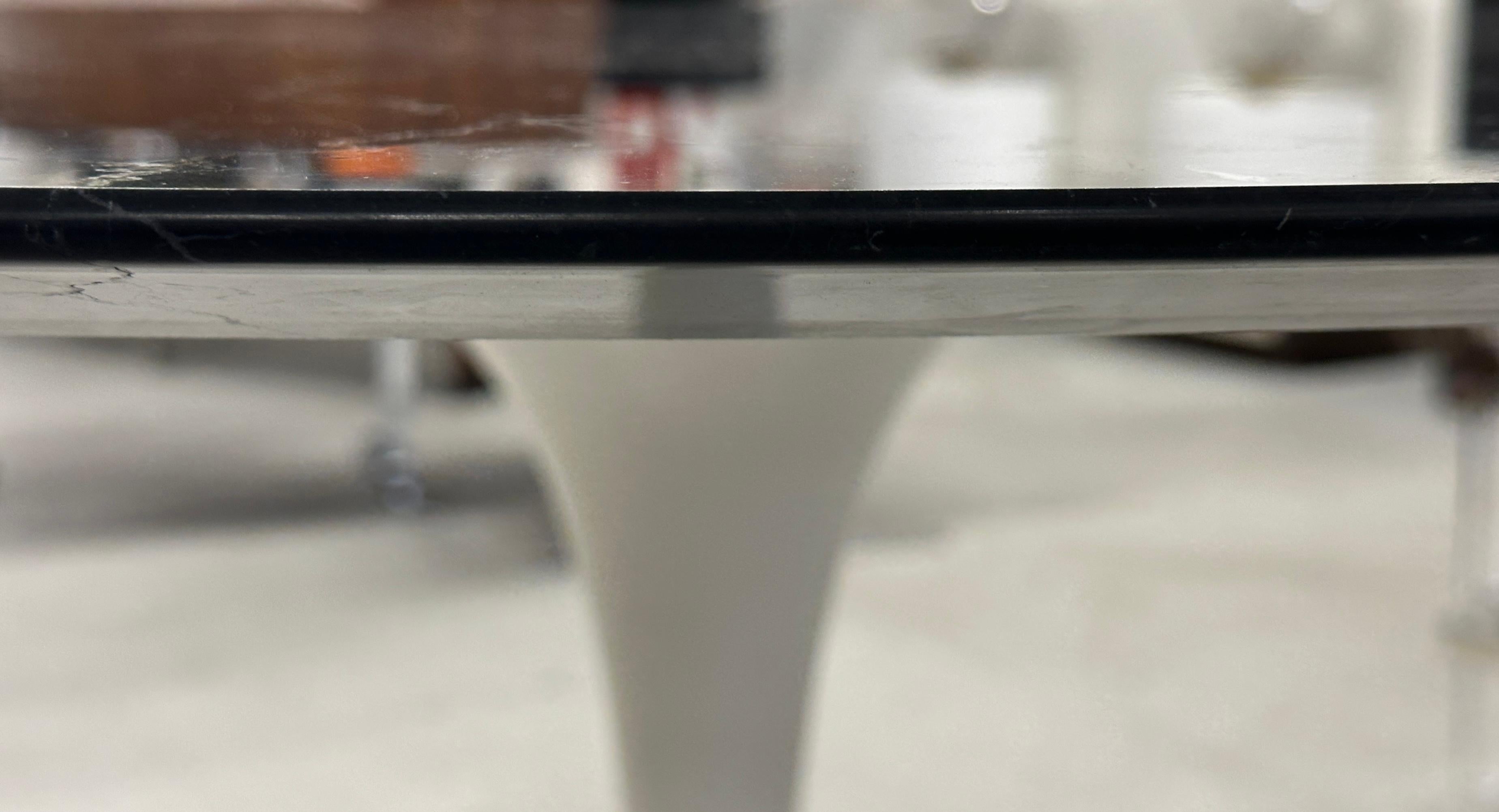Knoll Saarinen Tulpentisch mit schwarzem Marmor im Angebot 6