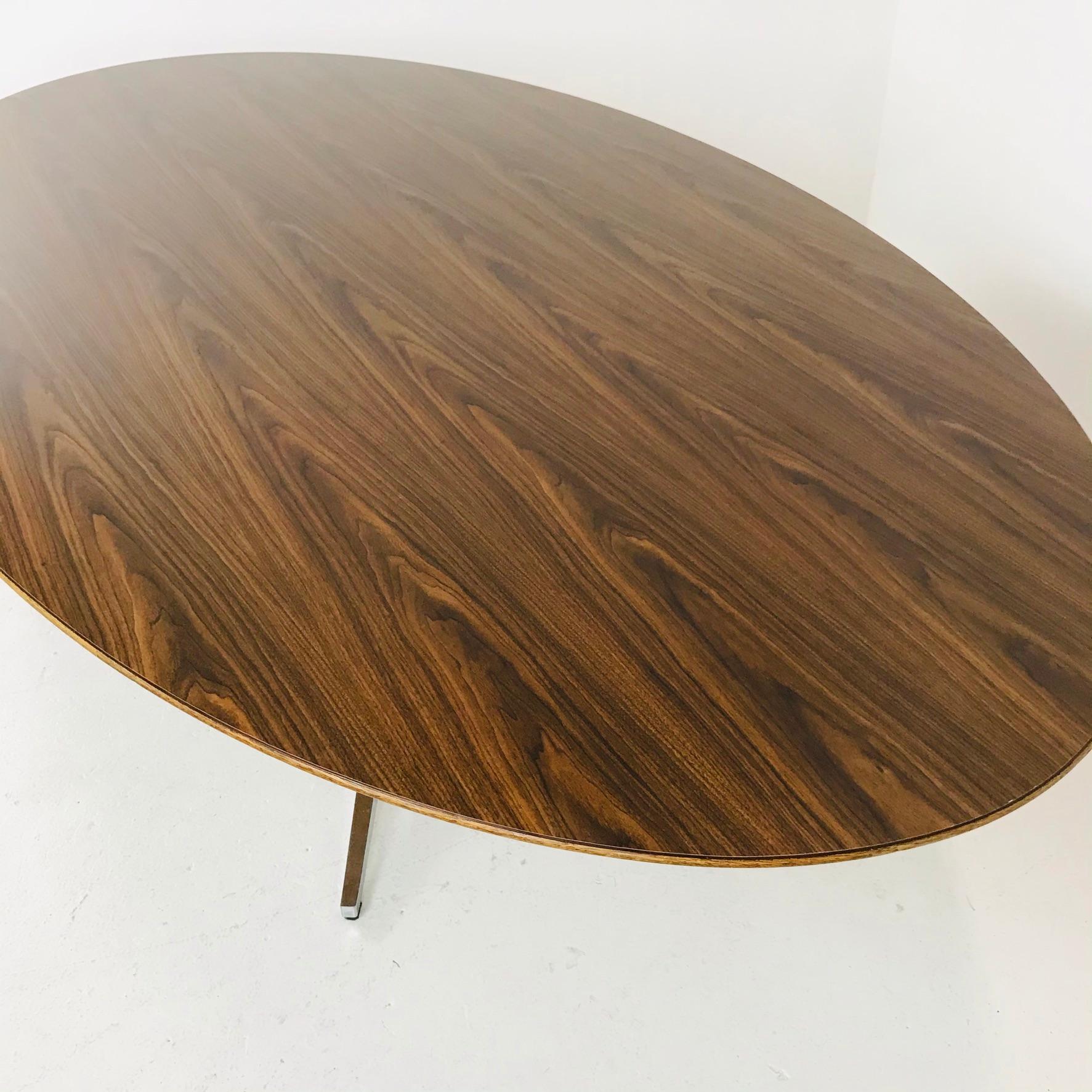 Knoll Starburst Base Conference Table at 1stDibs