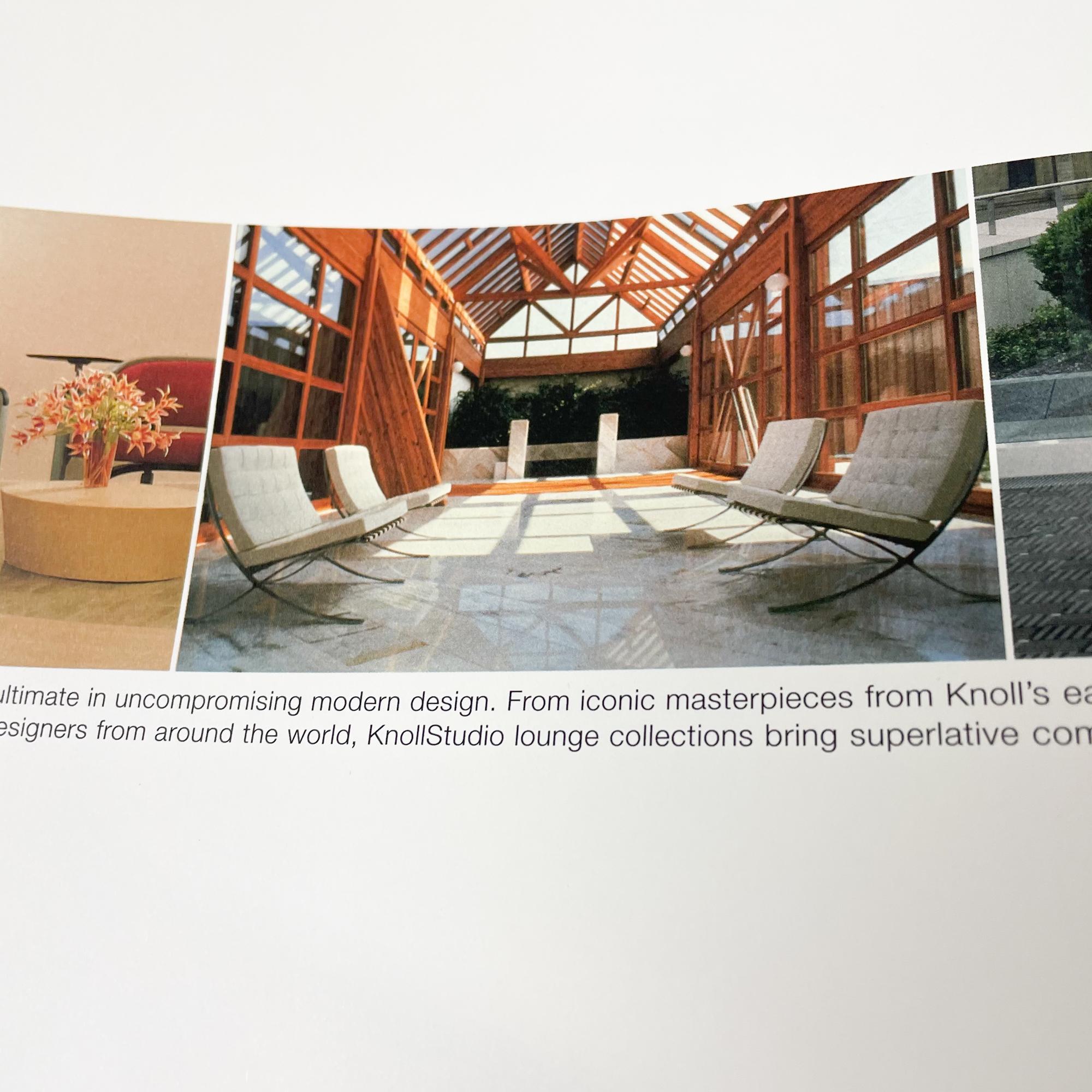 Knoll Studio Catalog 2004 Resource Mid Century Modern Furniture Hardback Book 4