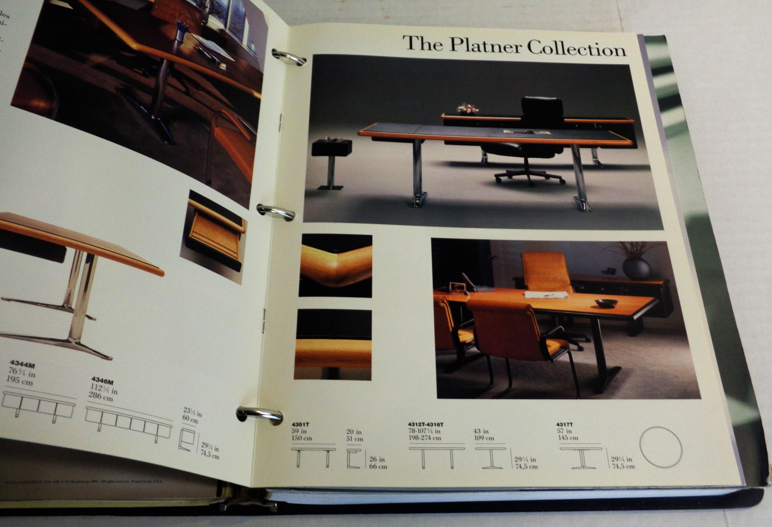 Knoll Studio-Kollektion – Binder – Kataloge – Preisliste – Jahr 2000 im Angebot 6