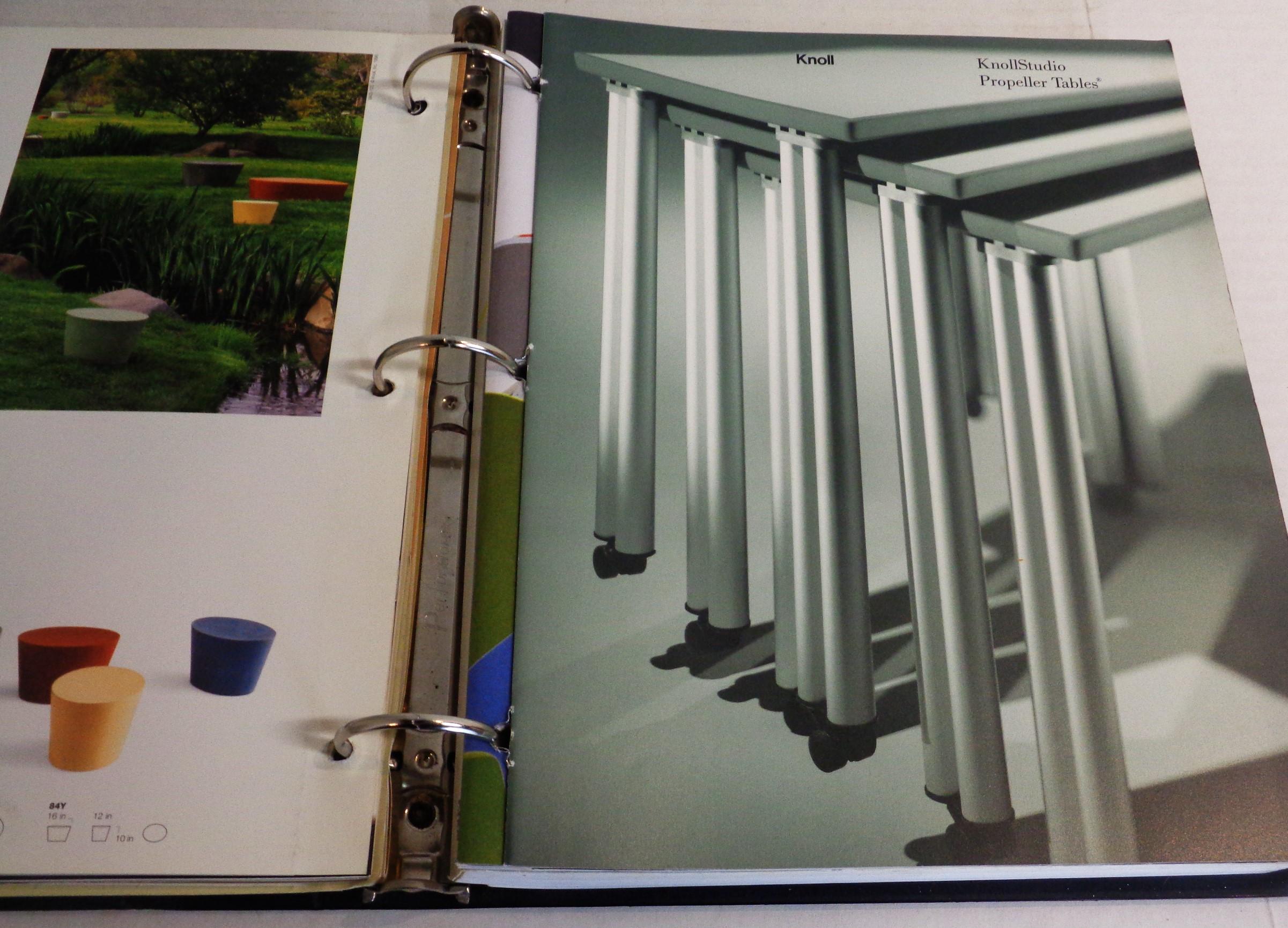 Knoll Studio-Kollektion – Binder – Kataloge – Preisliste – Jahr 2000 im Angebot 8