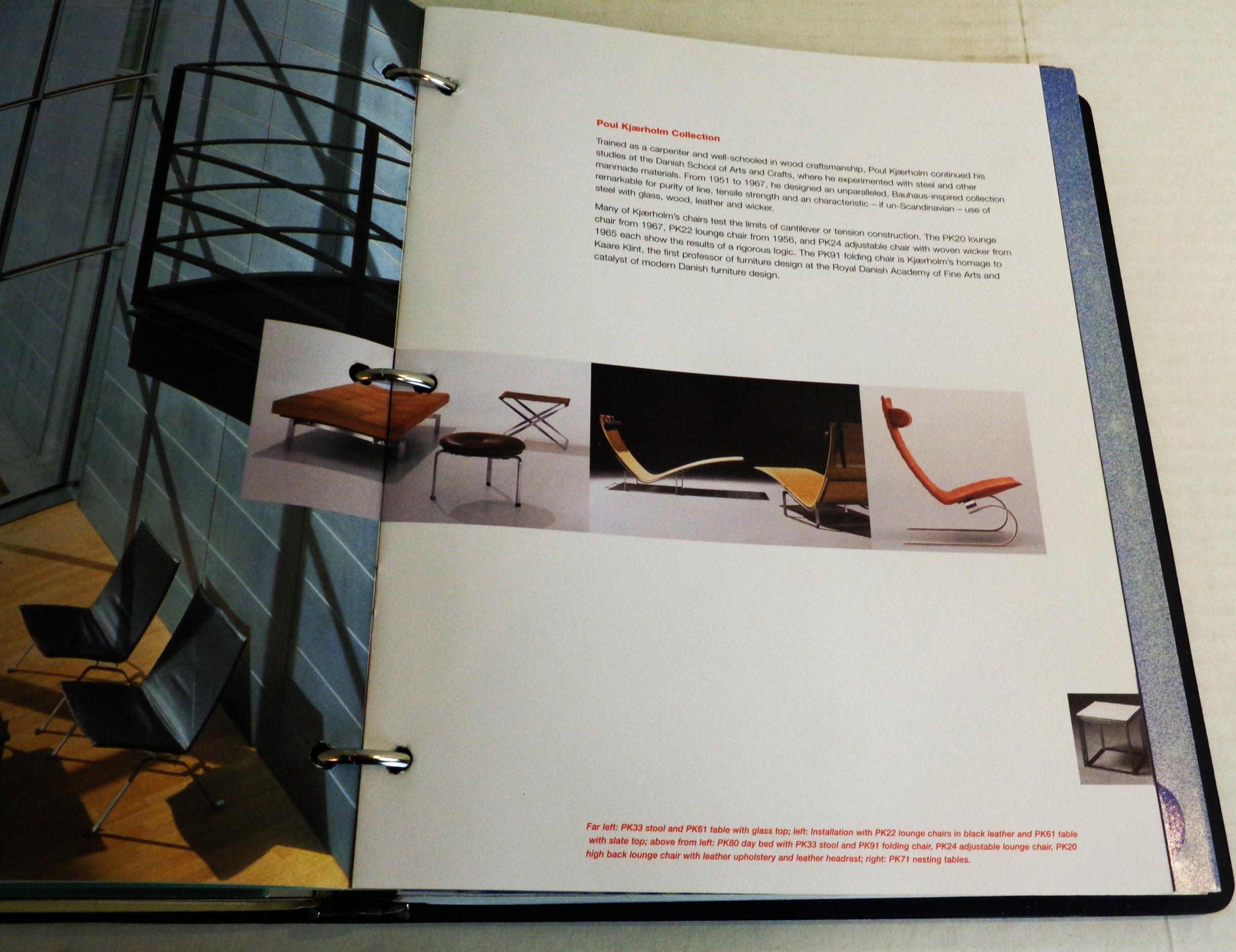 Knoll Studio-Kollektion – Binder – Kataloge – Preisliste – Jahr 2000 im Angebot 10