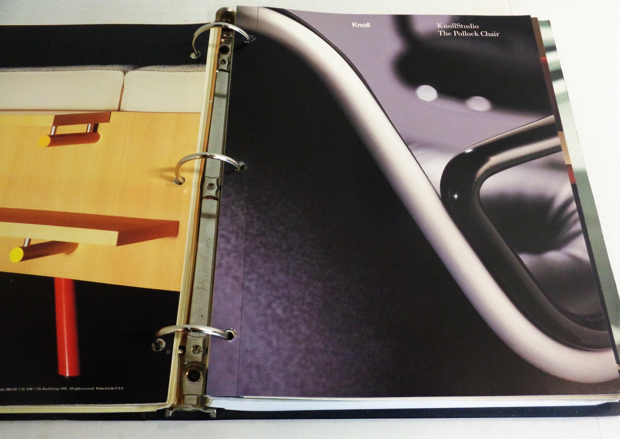 Knoll Studio Collection - Binder - Catalogues - Price List - Year 2000 For Sale 2
