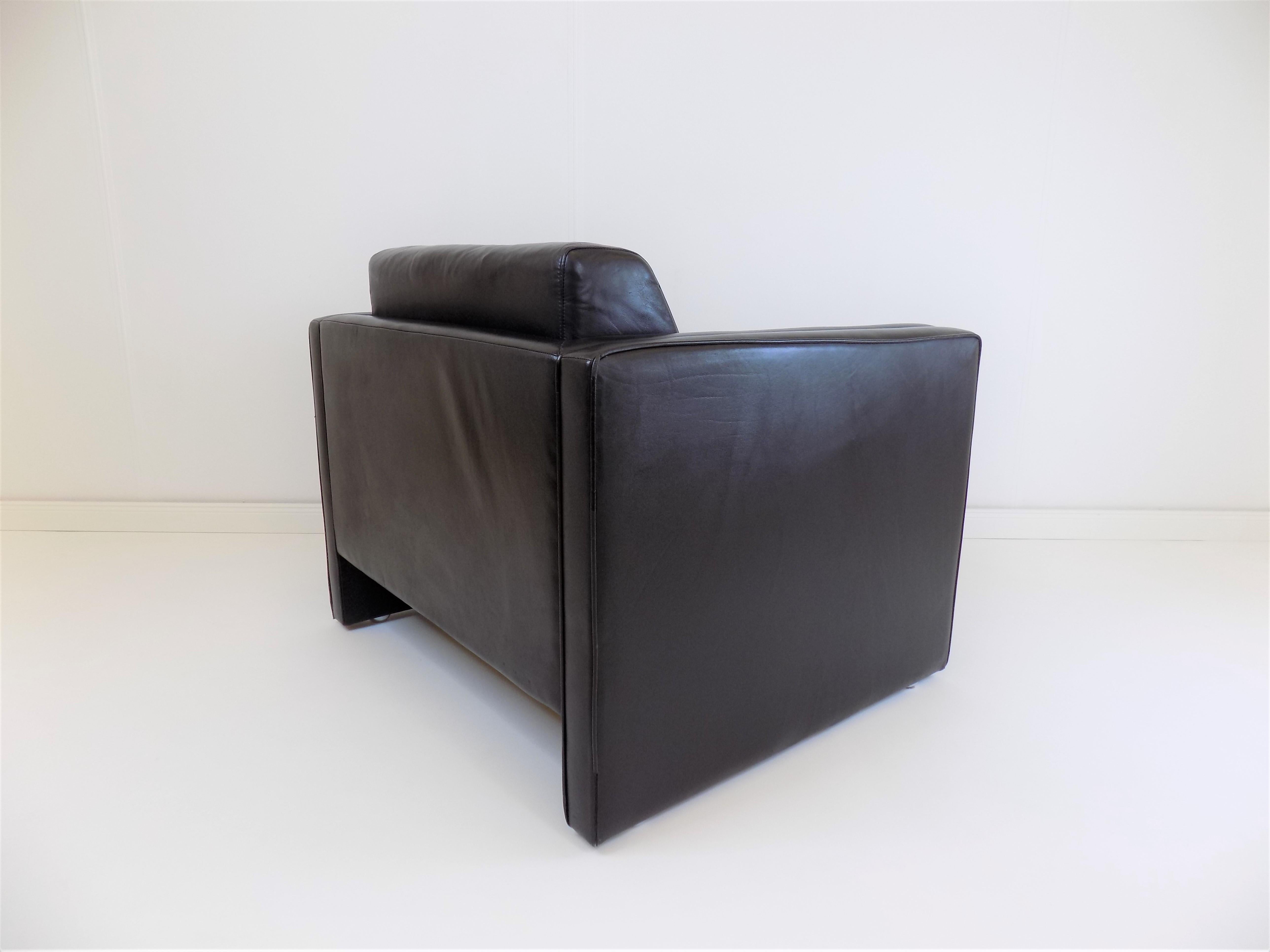 Knoll Studio Line Leather Armchair by Jürgen Lange 4