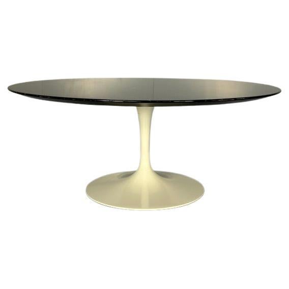 Mesa Baja Knoll Studio "Saarinen" Tulip Side - En Mármol Nero Marquina en venta