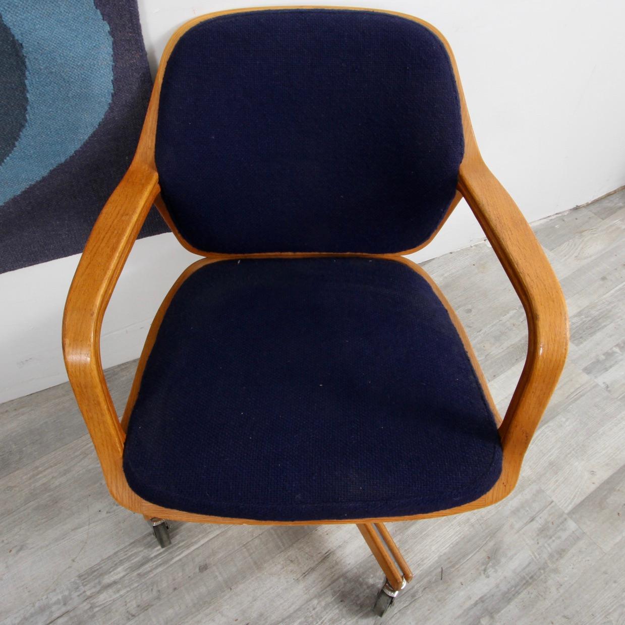 20th Century Knoll Task Arm Chairs. by Bill Stephens For Sale