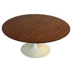 Mesa de centro Knoll de teca de 36