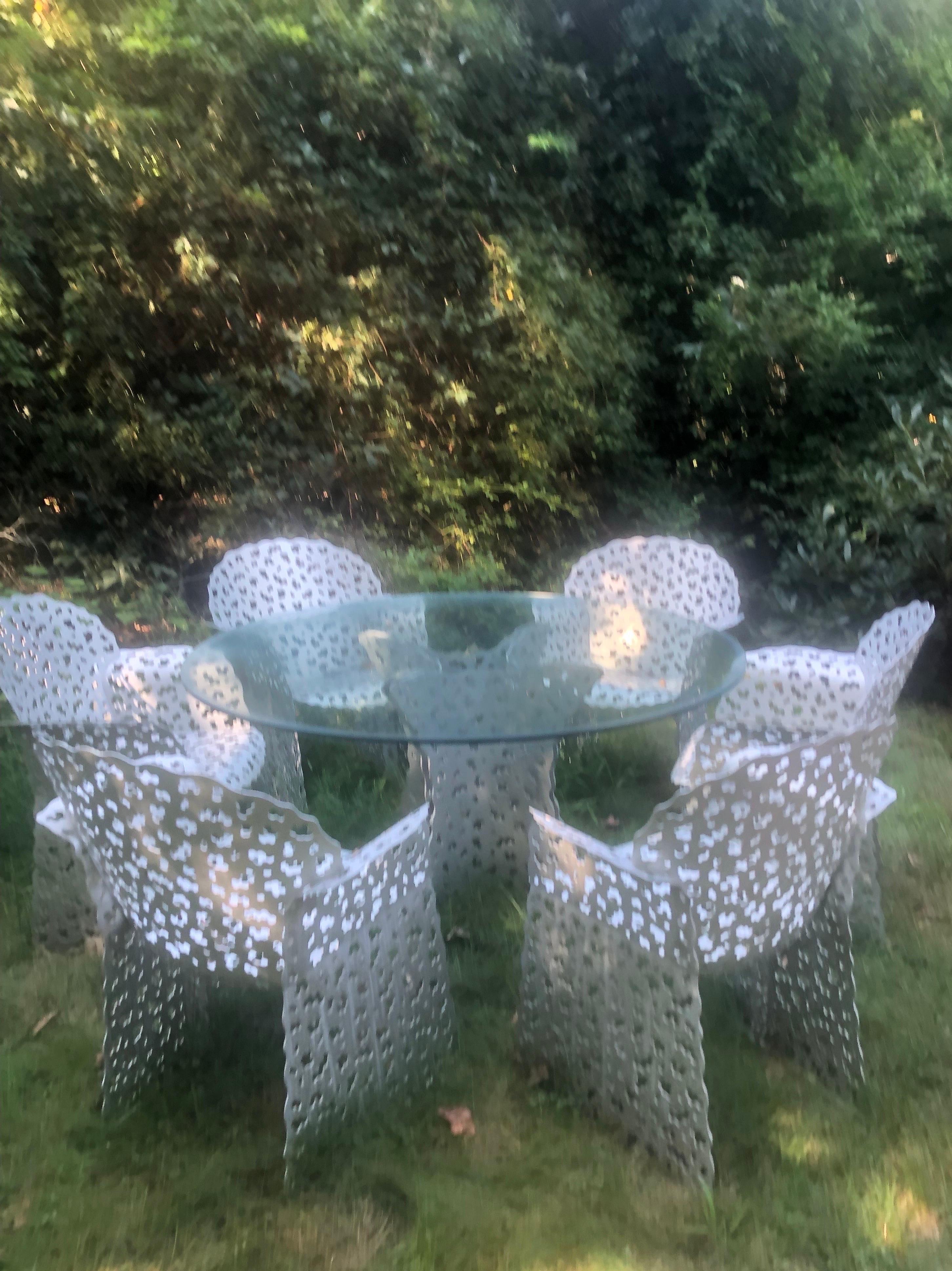 Juego de comedor Knoll Topiary de Richard Schultz... Seis sillas y mesa de comedor en venta 3