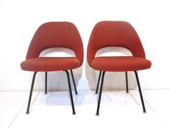 Knoll Upholstered Executive Chairs by Eero Saarinen