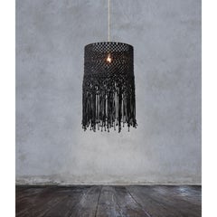 Lampada a sospensione K[not] Waste Black di SKRYTA