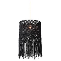 Lampada a sospensione K[not] Waste Black di SKRYTA