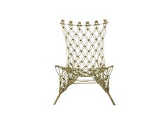 Knotted Armchair in “knotted” rope by Marc Newson for Cappellini