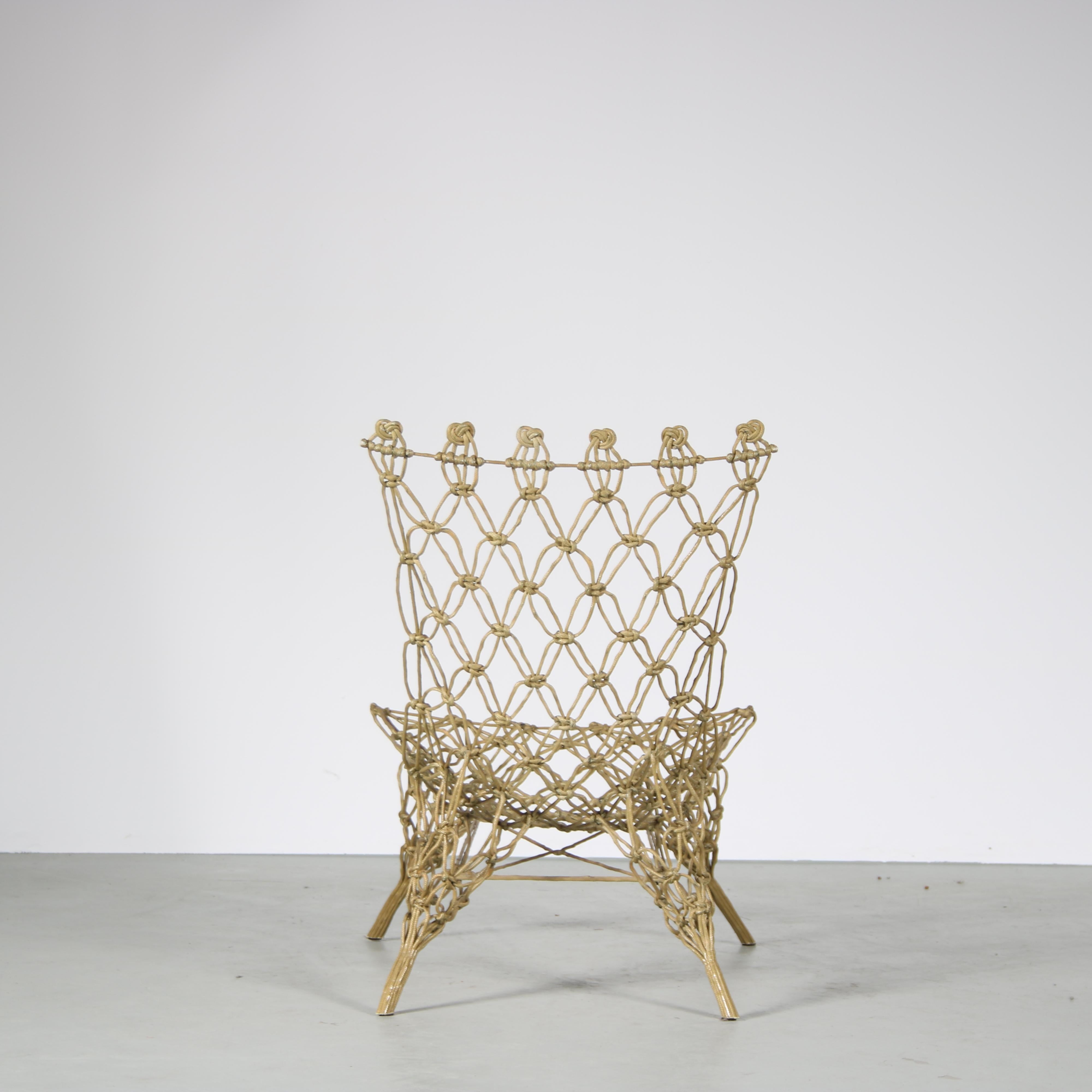 Dutch “Knotted” Chair by Marcel Wanders for Droog Design, Netherlands, 1990