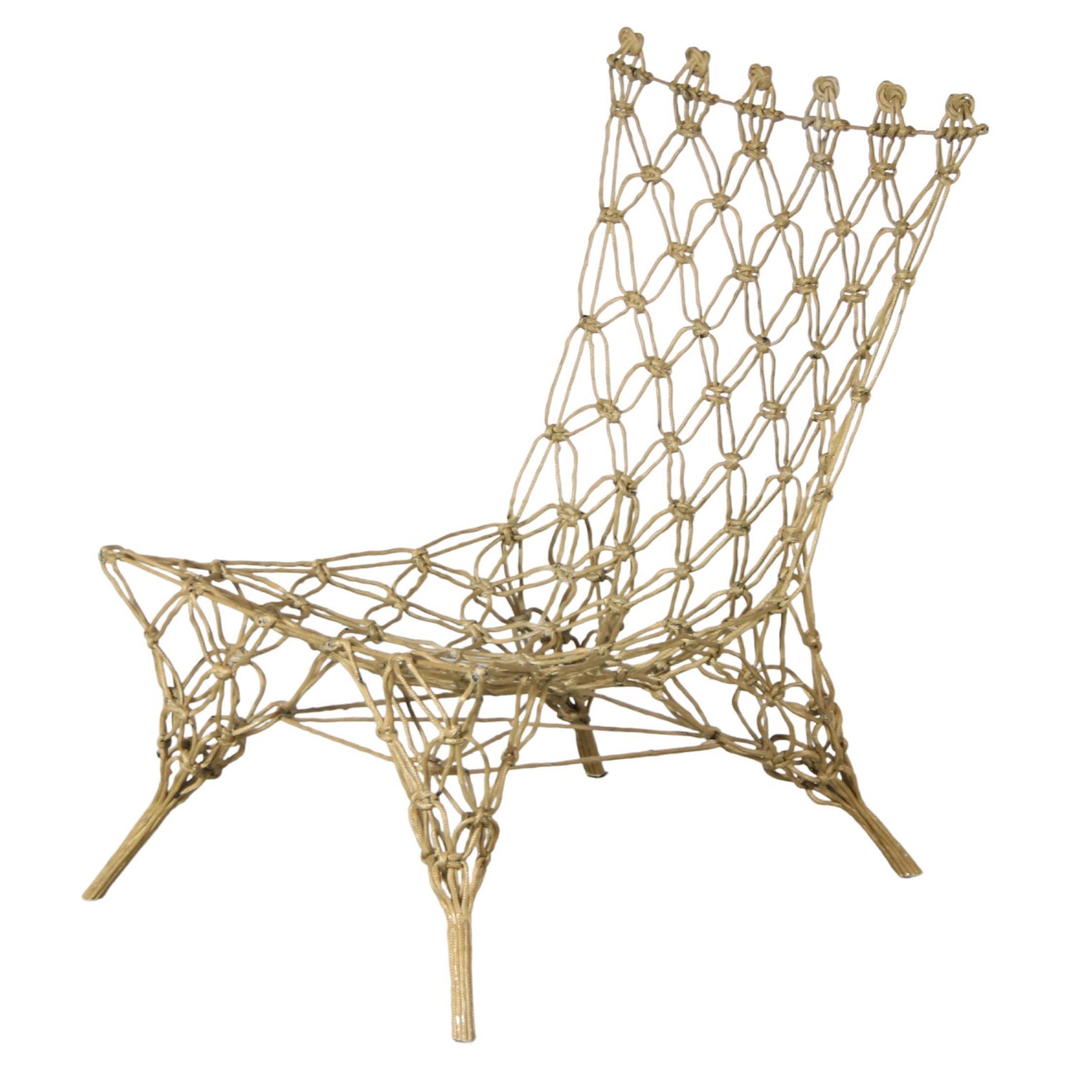 Marcel Wanders for Cappellini Knotted Metal Chair