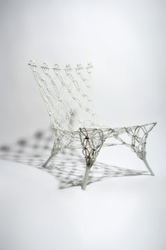 Knotted Chair, White, by Marcel Wanders, Hand-Knotted Chair, 2007, Unique