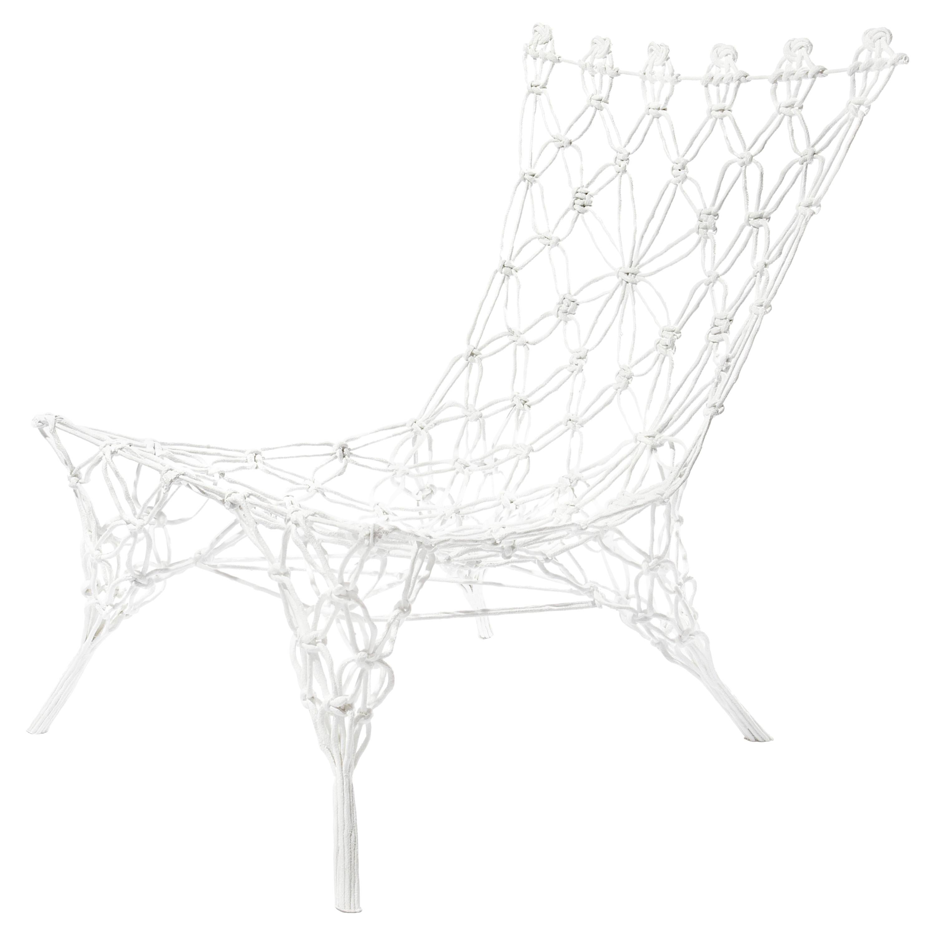 Knotted Chair, White, by Marcel Wanders, Hand-Knotted Chair, 2007, Unique